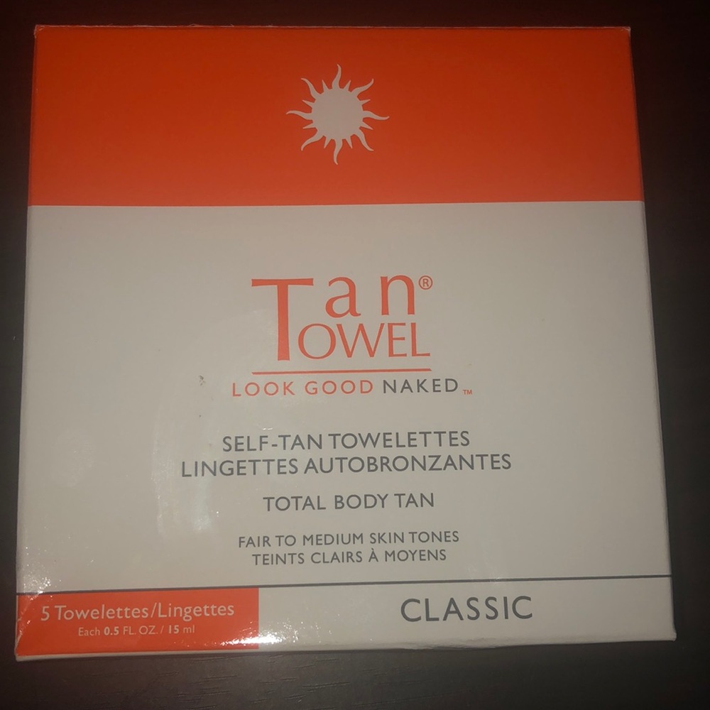 Tan towel